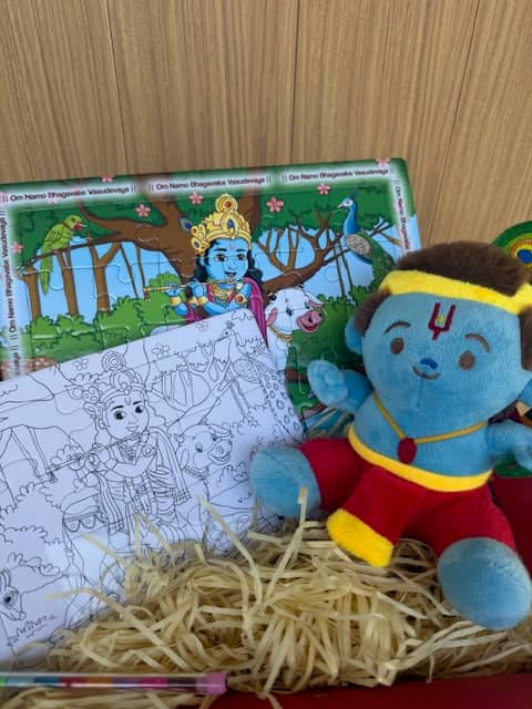 Lord Krishna jigsaw puzzle | 108 Puzzles