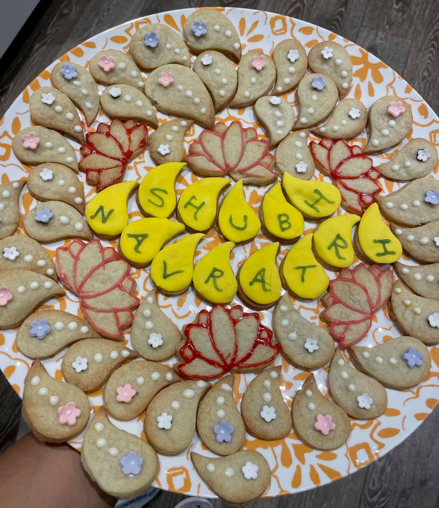 Indian Cookie Cutter Set: Lotus, Diya, Paisley - Diwali Gift, Mehndi Wedding