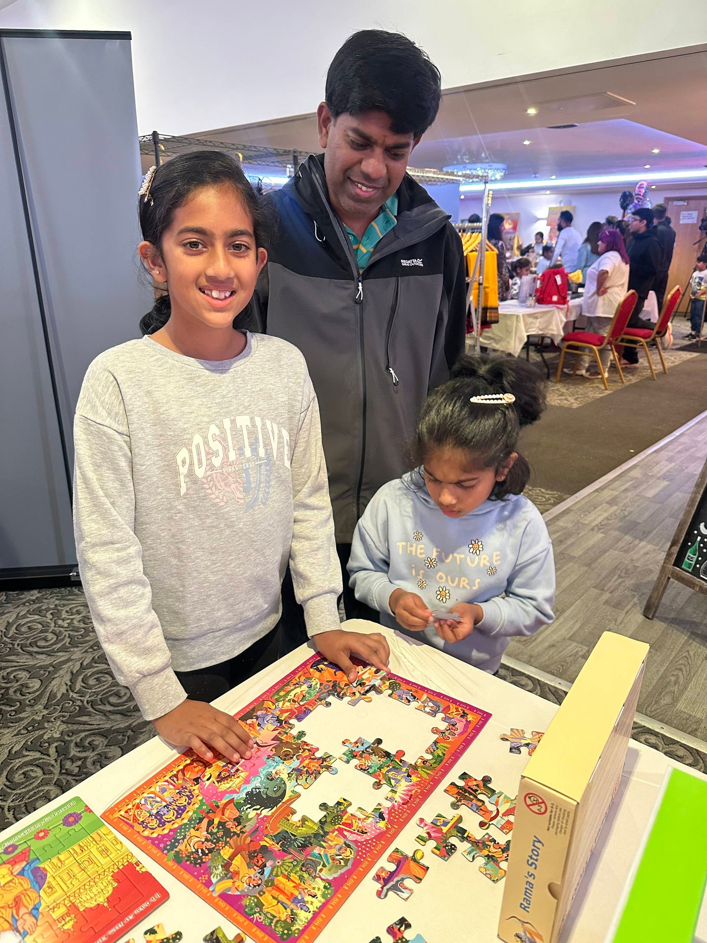 Family activity puzzle on the story of Lord Rama’s 14-year exile and battle against Ravana, inspired by the Ramayan